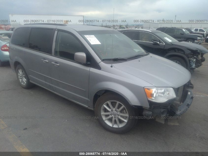 Lot #2541533347 2015 DODGE GRAND CARAVAN SXT salvage car