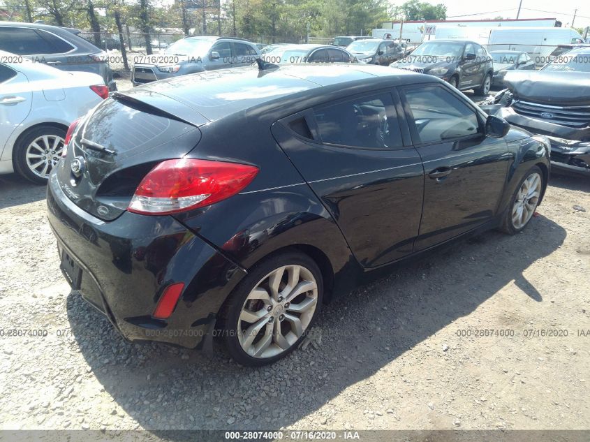 2013 HYUNDAI VELOSTER W/GRAY INT KMHTC6AD8DU094177