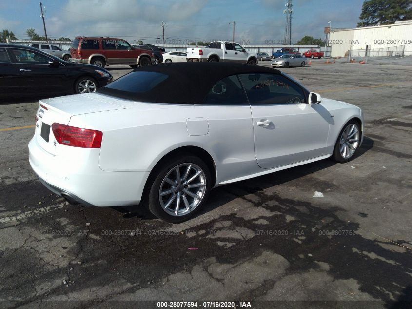 2015 AUDI A5 PREMIUM PLUS WAUMFAFH4FN002636
