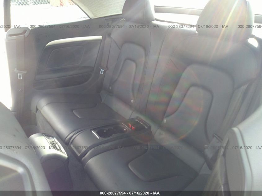 2015 AUDI A5 PREMIUM PLUS WAUMFAFH4FN002636