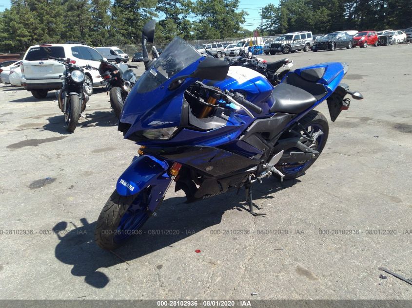 2019 YAMAHA YZFR3 MH3RH17Y4KK001890