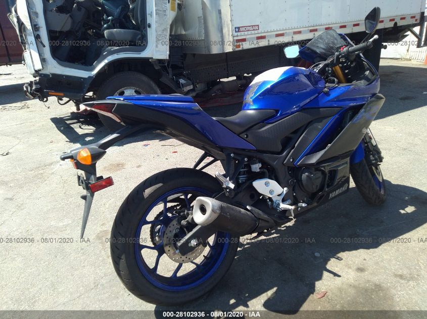 2019 YAMAHA YZFR3 MH3RH17Y4KK001890