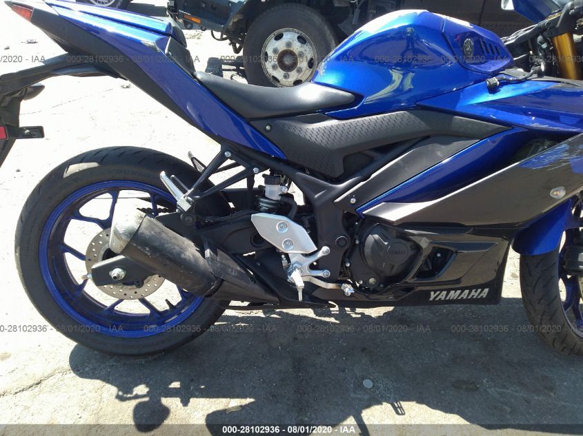 2019 YAMAHA YZFR3 MH3RH17Y4KK001890