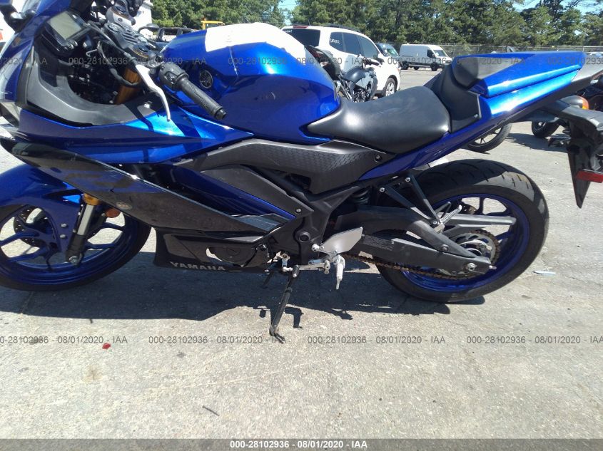 2019 YAMAHA YZFR3 MH3RH17Y4KK001890