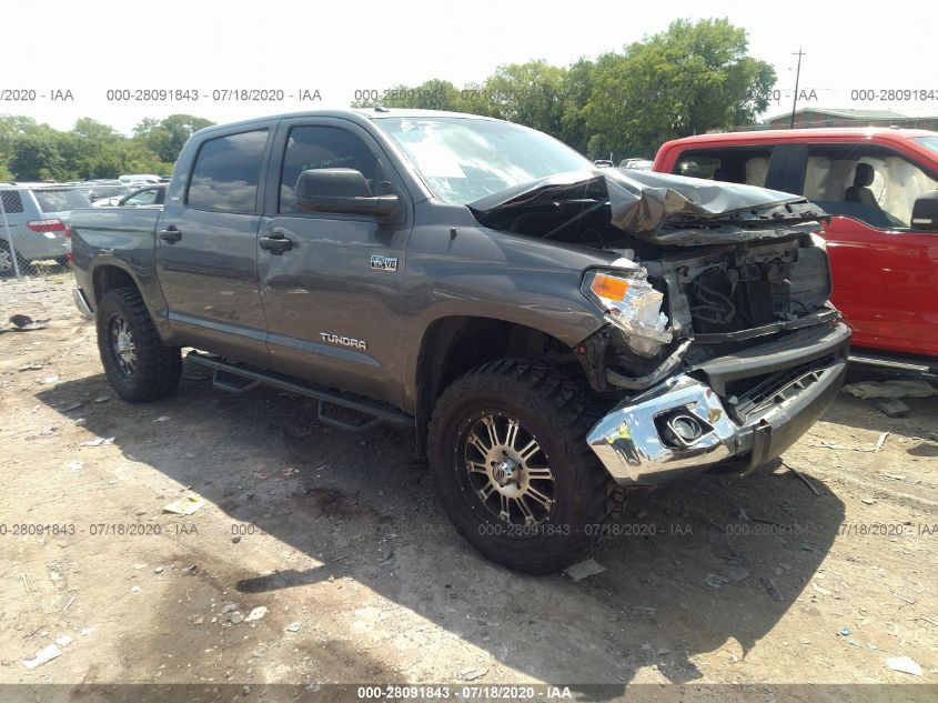 2014 TOYOTA TUNDRA 4WD TRUCK SR5 - 5TFDW5F16EX369070