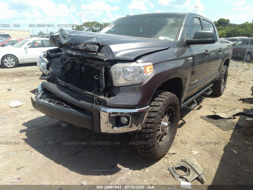 2014 TOYOTA TUNDRA 4WD TRUCK SR5 - 5TFDW5F16EX369070