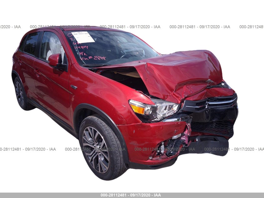 JA4AR3AW9JU002848 MITSUBISHI OUTLANDER SPORT Photo 1