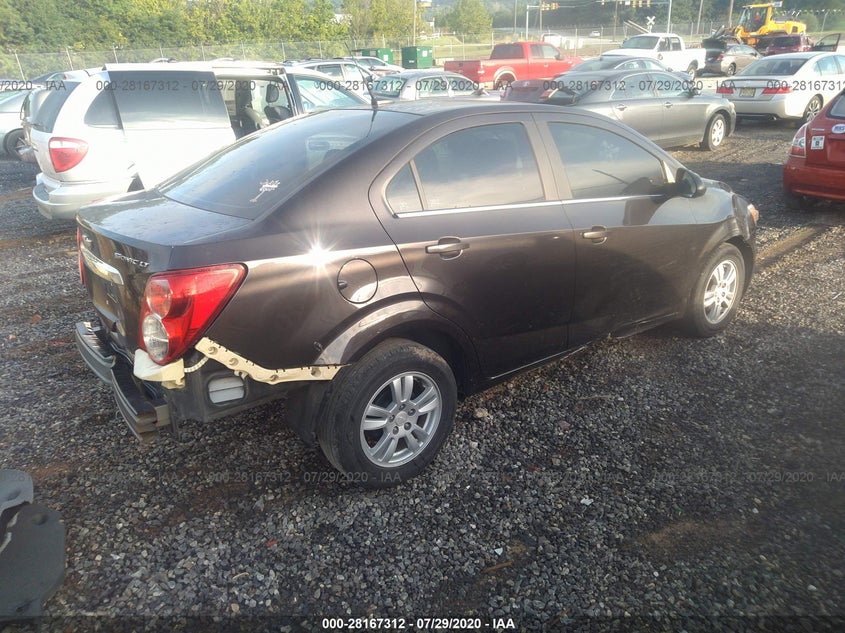 2014 CHEVROLET SONIC LT VIN: 1G1JC5SH0E4239505