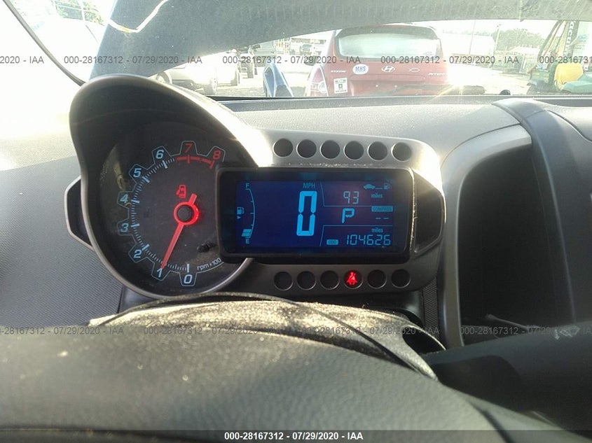 2014 CHEVROLET SONIC LT VIN: 1G1JC5SH0E4239505
