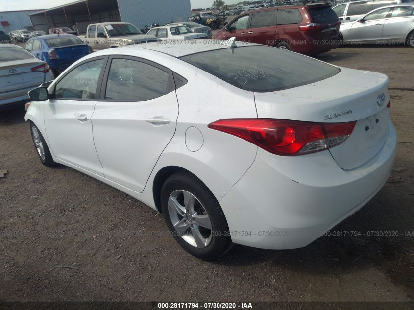 2013 HYUNDAI ELANTRA GLS 5NPDH4AE5DH450134
