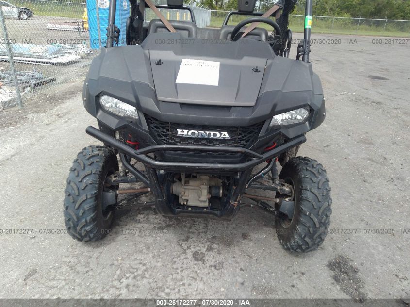 2018 HONDA SXS700 M2 1HFVE02EXJ4402480