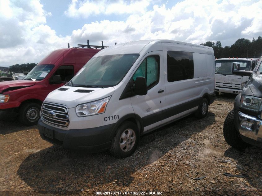 2018 FORD TRANSIT PASSENGER WAGON XL/XLT 1FBAX2CM3JKB20153