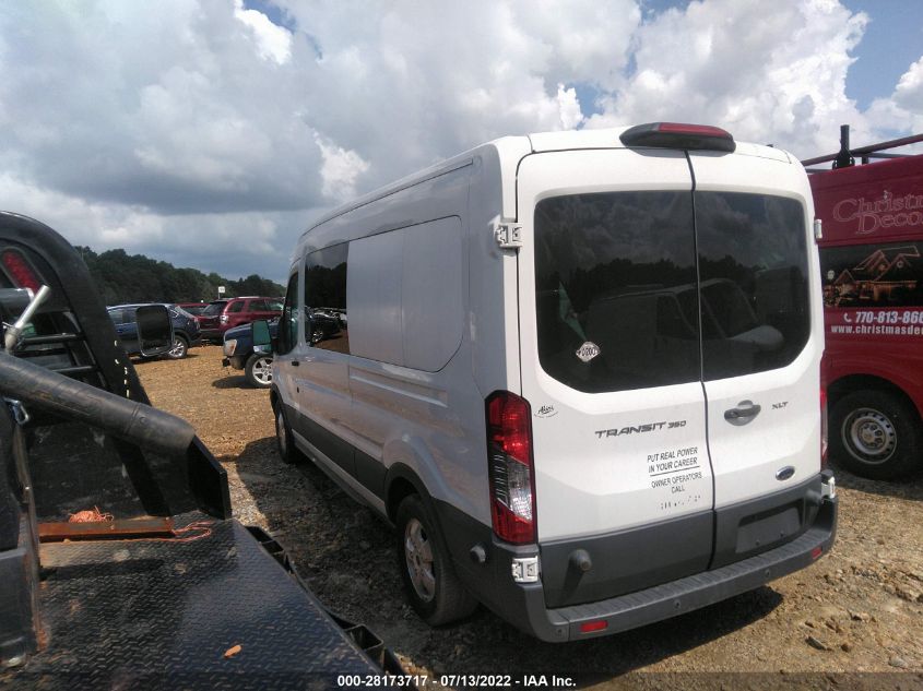 2018 FORD TRANSIT PASSENGER WAGON XL/XLT 1FBAX2CM3JKB20153