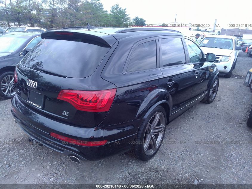 2014 AUDI Q7 3.0L TDI PRESTIGE WA1WMAFE9ED012875