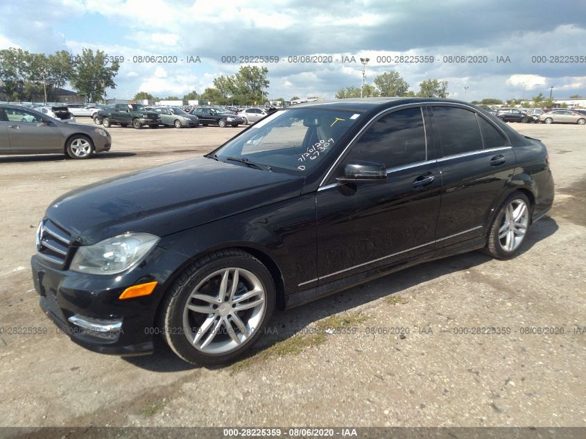 2014 MERCEDES-BENZ C-CLASS C 250 WDDGF4HB6ER313038