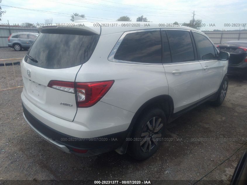 2019 HONDA PILOT EX 5FNYF6H31KB058948