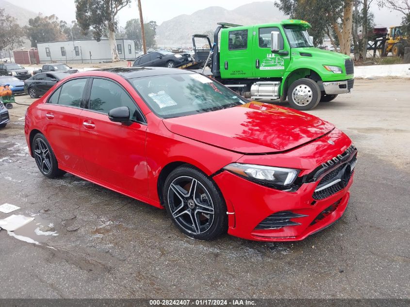 2020 MERCEDES-BENZ A 220 W1K3G4EB0LW045411