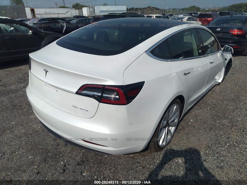 2020 TESLA MODEL 3 LONG RANGE 5YJ3E1EB0LF712397