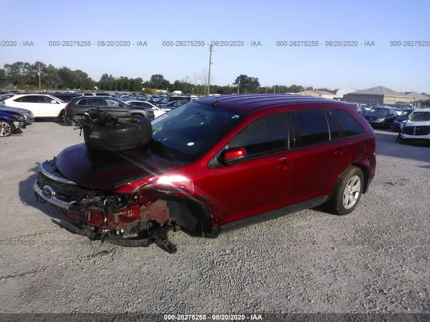 2014 FORD EDGE SEL 2FMDK4JC9EBA09972