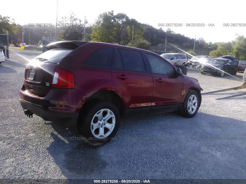2014 FORD EDGE SEL 2FMDK4JC9EBA09972