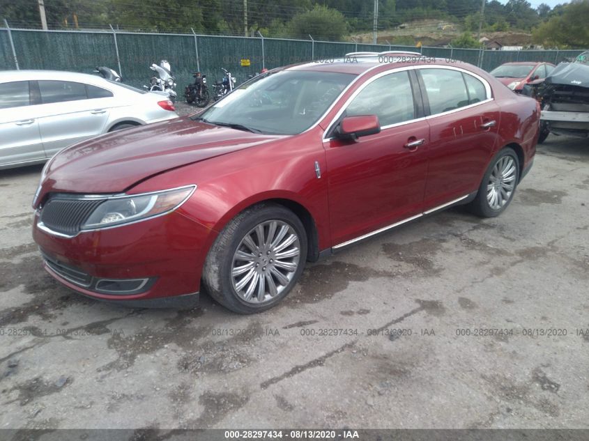 2013 LINCOLN MKS 1LNHL9DK7DG614689
