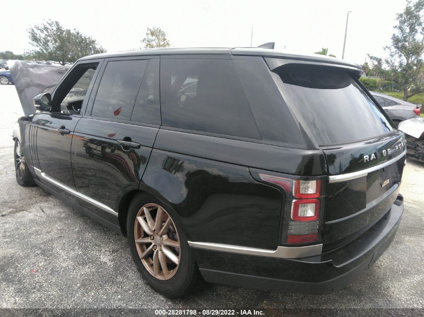 2017 LAND ROVER RANGE ROVER SALGR2FV8HA331040
