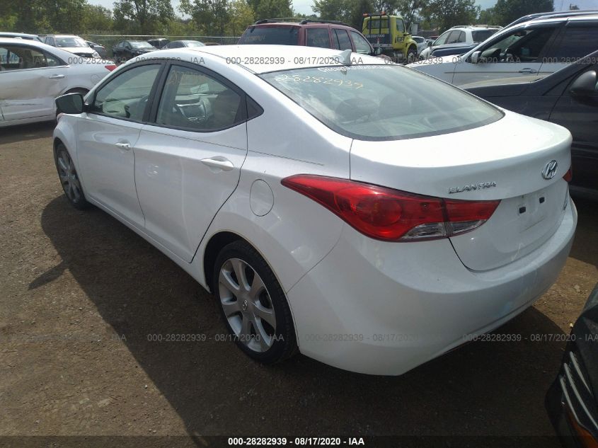2013 HYUNDAI ELANTRA LIMITED 5NPDH4AE6DH428305