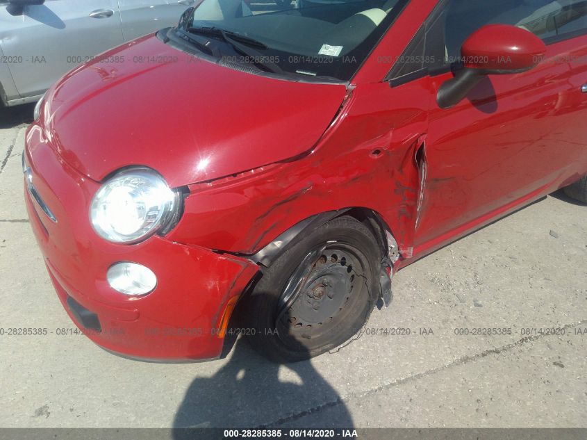 2013 FIAT 500 POP 3C3CFFAR1DT602883