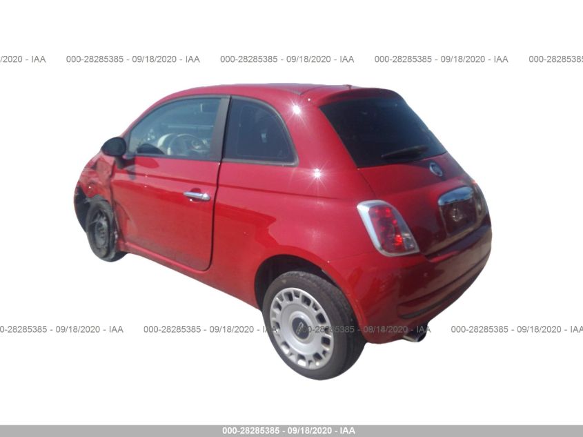2013 FIAT 500 POP 3C3CFFAR1DT602883