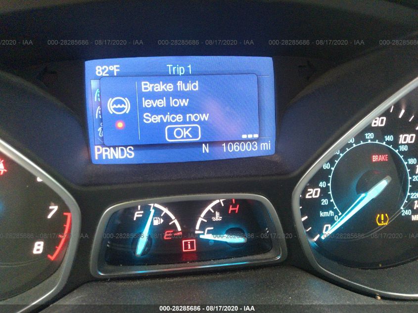 2015 FORD ESCAPE SE 1FMCU0GX1FUB13697