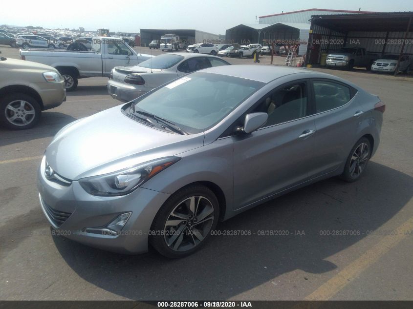 2015 HYUNDAI ELANTRA LIMITED 5NPDH4AEXFH620930
