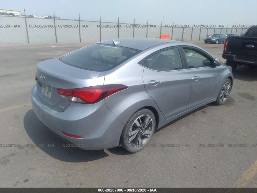 2015 HYUNDAI ELANTRA LIMITED 5NPDH4AEXFH620930
