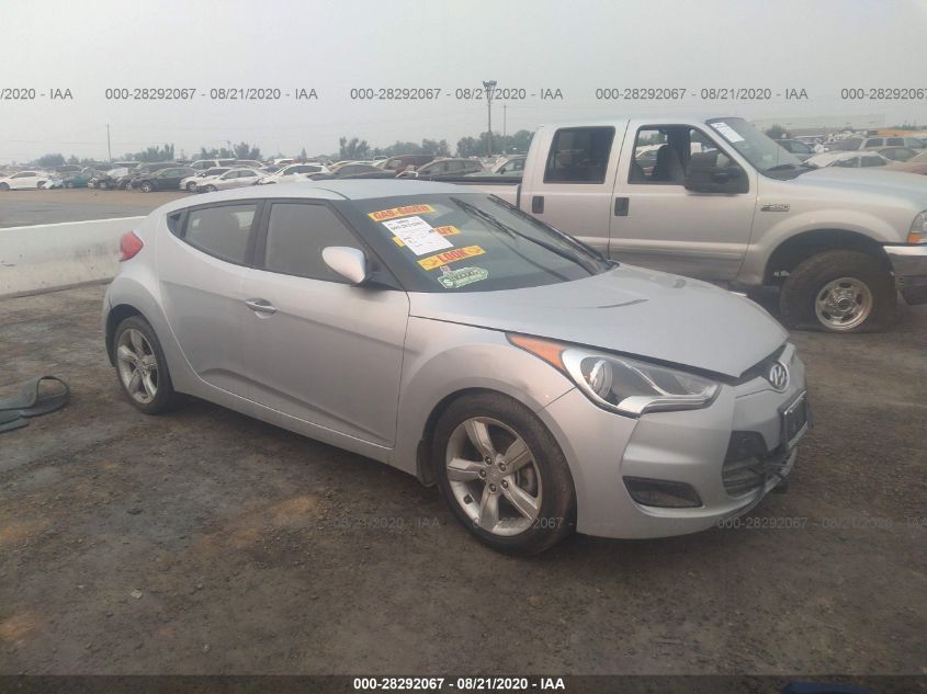 2013 HYUNDAI VELOSTER W/BLACK INT KMHTC6AD4DU157775