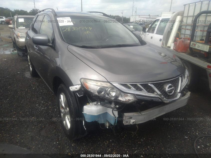 2013 NISSAN MURANO SV JN8AZ1MW0DW315533
