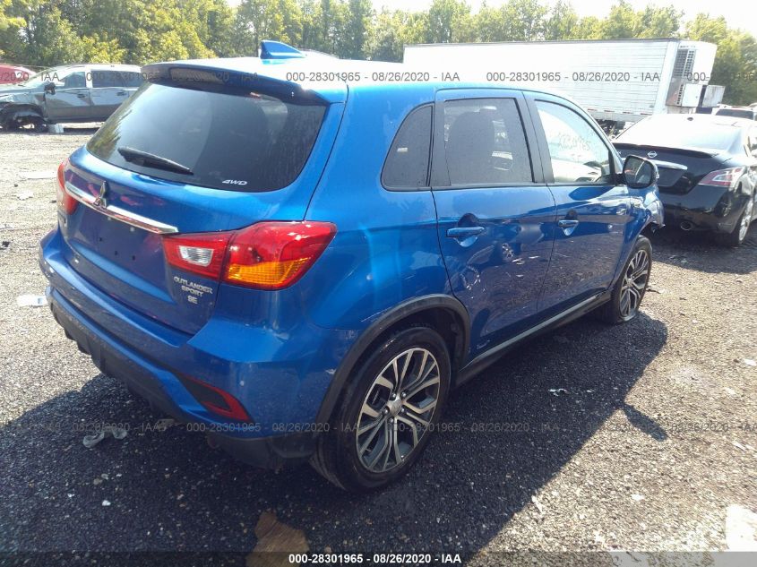 2018 MITSUBISHI OUTLANDER SPORT SE 2.4 JA4AR3AW7JZ032191