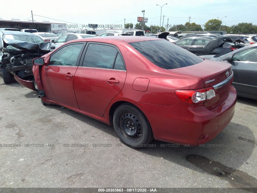 2013 TOYOTA COROLLA L/LE/S 5YFBU4EE9DP158759