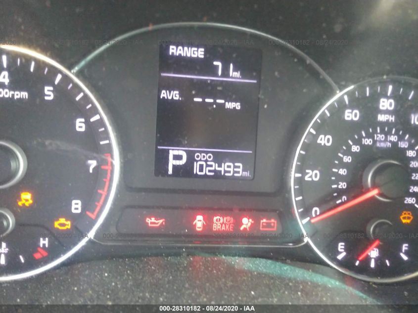 2015 KIA FORTE LX KNAFK4A69F5428849