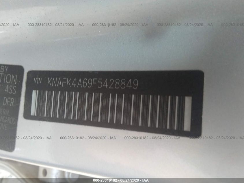 2015 KIA FORTE LX KNAFK4A69F5428849