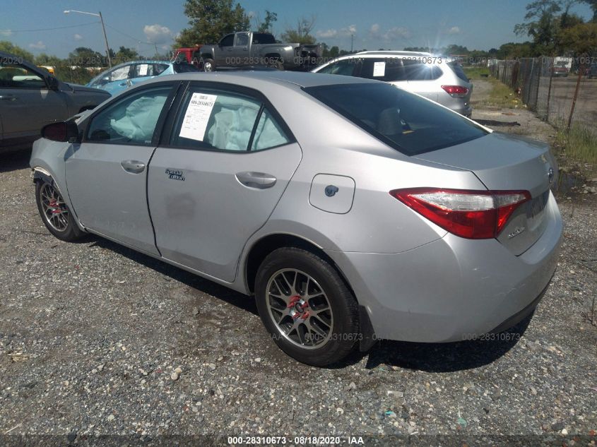 2015 TOYOTA COROLLA LE 2T1BURHEXFC332009