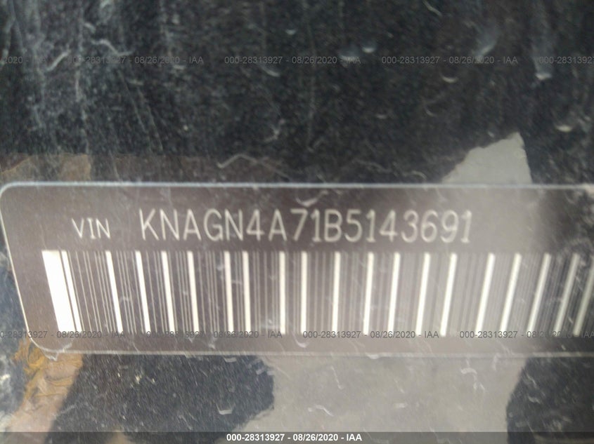 KIA OPTIMA 2011 KNAGN4A71B5143691 Photo 9