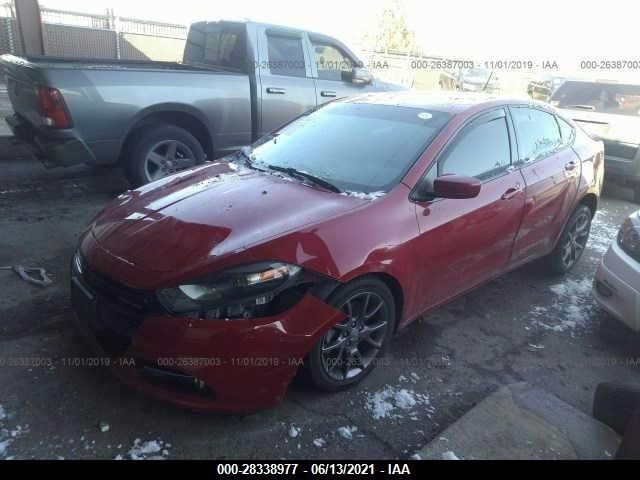 2014 DODGE DART SXT 1C3CDFBB2ED851627