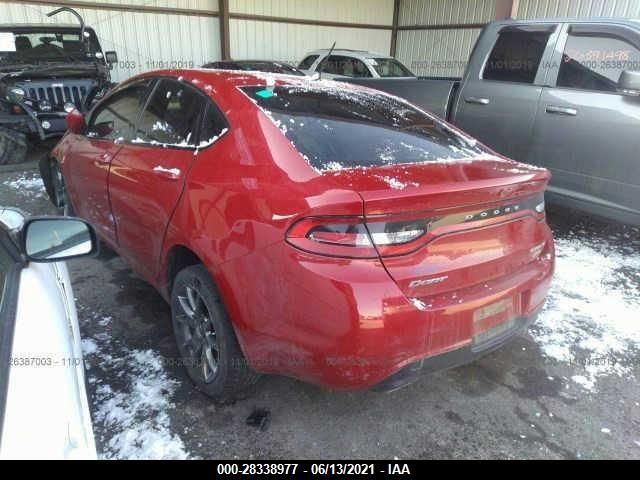 2014 DODGE DART SXT 1C3CDFBB2ED851627