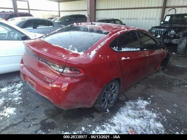 2014 DODGE DART SXT 1C3CDFBB2ED851627