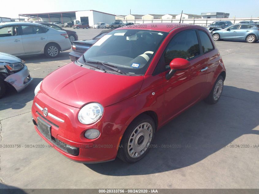 2013 FIAT 500 POP 3C3CFFARXDT739174