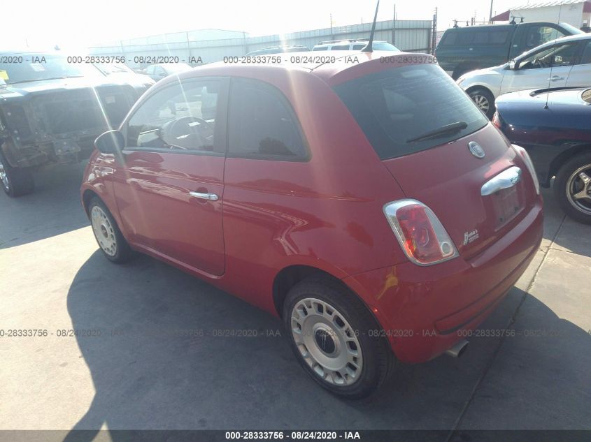 2013 FIAT 500 POP 3C3CFFARXDT739174