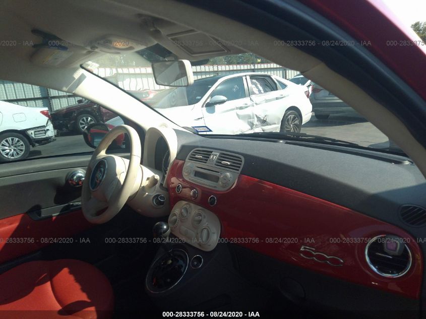 2013 FIAT 500 POP 3C3CFFARXDT739174