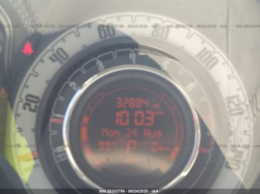 2013 FIAT 500 POP 3C3CFFARXDT739174
