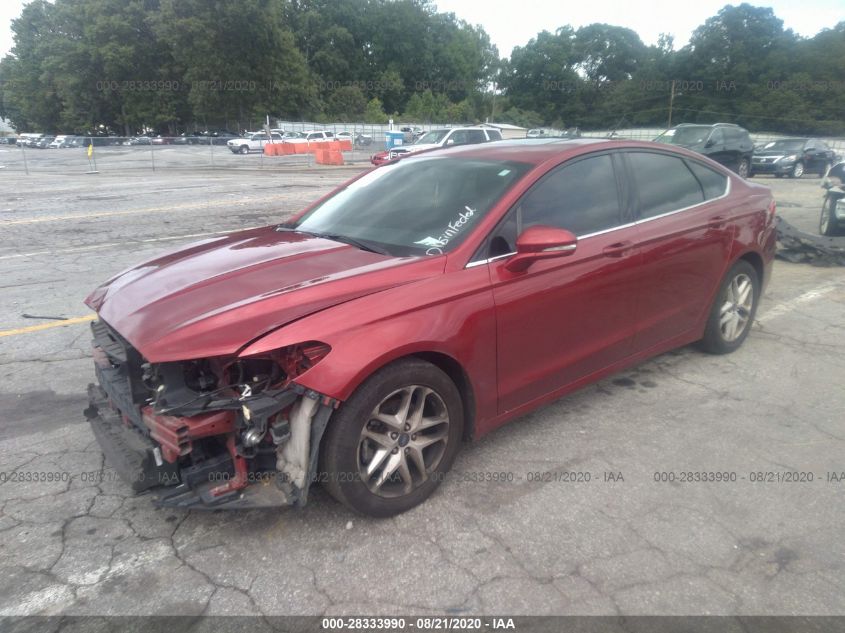 2014 FORD FUSION SE 3FA6P0H7XER132624