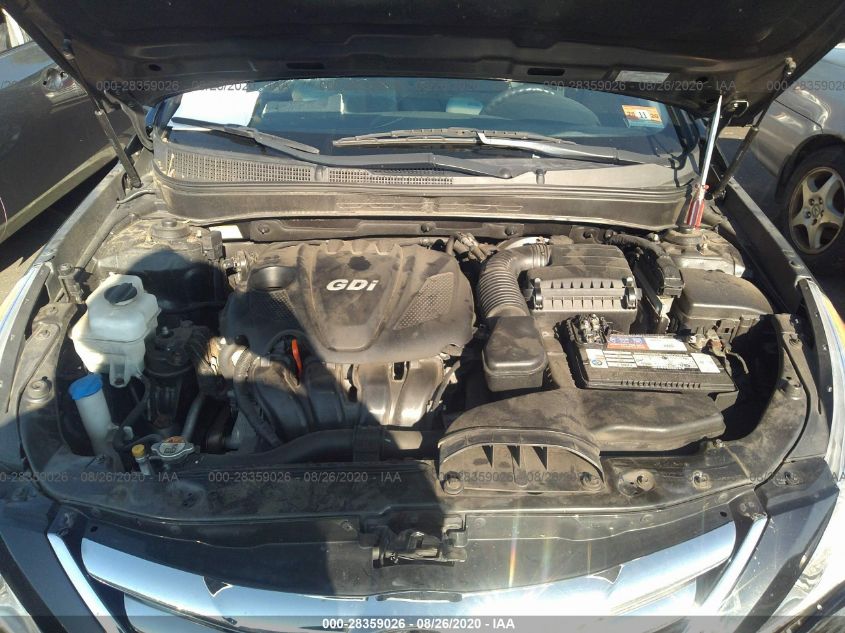 2013 HYUNDAI SONATA GLS PZEV 5NPEB4AC8DH686975