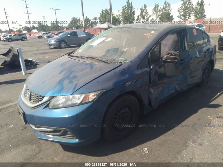 2013 HONDA CIVIC SDN LX 19XFB2F56DE270611
